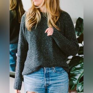 Naadam Marled Cashmere Boyfriend Sweater